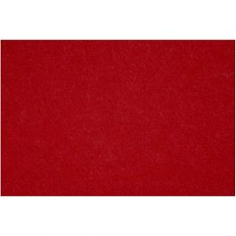Hobbyvilt, vel 42x60 cm, dikte 3 mm, antiek rood, 1 vel [HOB-45234]