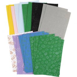 Hobbyvilt, vel 21x30 cm, dikte 1 mm, Inhoud kan variëren , diverse kleuren, 24 vel/ 1 doos [HOB-45394]