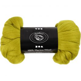 Laine Mérinos, ép. 21 my, lemon, 100 gr/ 1 Pq. [HOB-46057]
