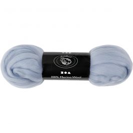Laine Mérinos, ép. 21 my, ice blue, 100 gr/ 1 Pq. [HOB-46075]