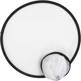 Frisbee, d 25cm, blanc, 5 pièces/ 1 Pq. [HOB-474311]