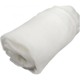 Polyester Vulling , B: 160 cm, dikte 0,6 cm, 60 gr, 10 m/ 1 rol [HOB-49872]