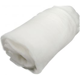 Polyester Vulling , B: 160 cm, dikte 1 cm, 100 gr, 5 m/ 1 rol [HOB-49876]