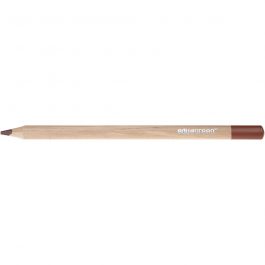 Crayons de Couleur Jumbo Edugreen, mine 5 mm, brun, 10 pièces/ 1 Pq. [HOB-408274]