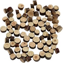 Mélange de bois, d 7-10 mm, ép. 4-5 mm, 230 gr/ 1 Pq. [HOB-502130]