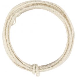 Jute koord, dikte 2-4 mm, wit, 3 m/ 1 doos [HOB-503491]