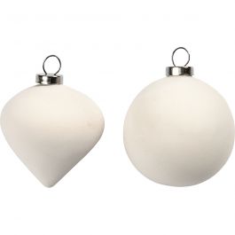 Boules, H: 5cm, 12 pièces/ 1 Pq. [HOB-50517]