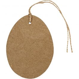 Ei, H: 10 cm, 6 stuk/ 1 doos [HOB-510573]
