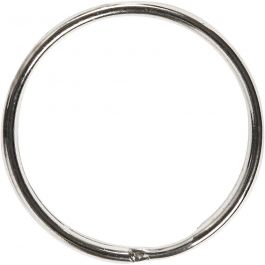 Sleutelhangers, d 30 mm, 6 stuk/ 1 doos [HOB-512470]
