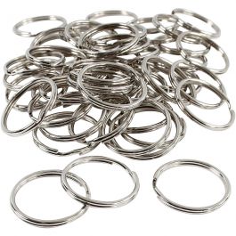 Sleutelhangers, d 30 mm, 80 stuk/ 1 doos [HOB-51247]