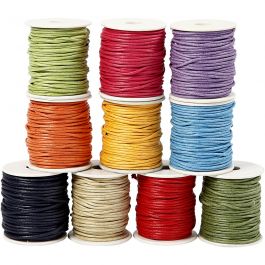 Katoenkoord, dikte 2 mm, sterke kleuren, 10x25 m/ 1 doos [HOB-51545]