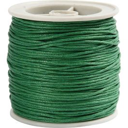 Katoenkoord, dikte 1 mm, groen, 40 m/ 1 rol [HOB-51573]