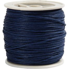 Katoenkoord, dikte 1 mm, blauw, 40 m/ 1 rol [HOB-51574]