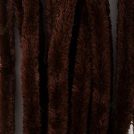 Fil chenille, L: 30cm, ép. 15 mm, brun, 15 pièces/ 1 Pq. [HOB-51624]