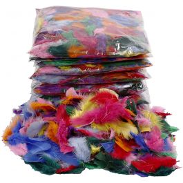 Dons, afm 7-8 cm, diverse kleuren, 10x50 gr/ 1 doos [HOB-51660]
