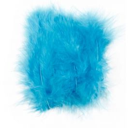 Dons, afm 5-12 cm, turquoise, 15 stuk/ 1 doos [HOB-51698]