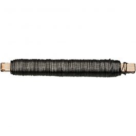 Bloemendraad, dikte 0,5 mm, zwart, 50 m/ 1 rol [HOB-517220]
