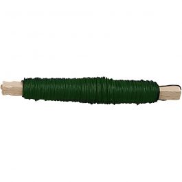 Bloemendraad, dikte 0,5 mm, groen, 10x100 gr, 10x50 m/ 1 doos [HOB-51726]