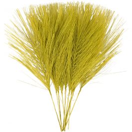 Plumes artificielles, L: 15cm, L: 8cm, vert, 10 pièces/ 1 Pq. [HOB-518058]
