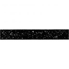 Ruban décoratif, L : 10 mm, noir, 5 m/ 1 rouleau [HOB-52447]