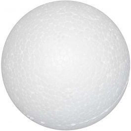 Boules en polystyrène, d 3cm, blanc, 100 pièces/ 1 Pq. [HOB-543012]
