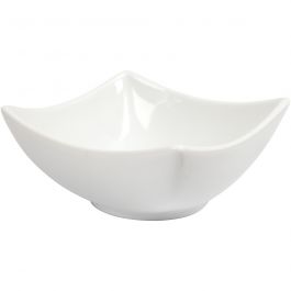 Bol, H: 4,5cm, d 10cm, blanc, 2 pièces/ 1 Pq. [HOB-555230]