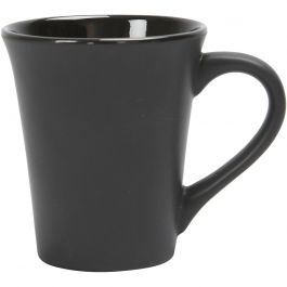 Mok, H: 10 cm, d 5,9-8,7 cm, 300 ml, zwart, 12 stuk/ 1 doos [HOB-55609]