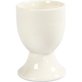 Coquetiers, H: 6,5cm, blanc cassé, 12 pièces/ 1 Pq. [HOB-556251]