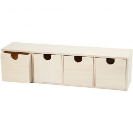 Commode, dim. 9,2x34,7cm, 1 pièce [HOB-55766]
