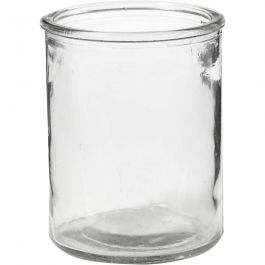Bougeoir pour bougies chauffe-plat, H : 9,8 cm, d 8 cm, 6 pièces/ 1 Pq. [HOB-55872]