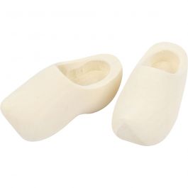 Nederlandse houten klompen, L: 70 mm, 1 paar [HOB-561073]