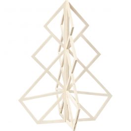 Kerstboom, H: 60 cm, B: 48 cm, 1 stuk [HOB-56175]