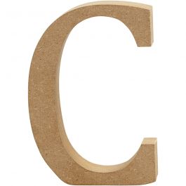 Letter, C, H: 13 cm, dikte 2 cm, 1 stuk [HOB-56312]