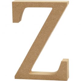 Letter, Z, H: 13 cm, dikte 2 cm, 1 stuk [HOB-56335]