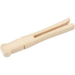 Pinces à linge, L: 9,5cm, L: 1,4cm, 6 pièces/ 1 Pq. [HOB-564451]