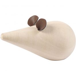 Souris, L: 10cm, d 5,5cm, 1 pièce [HOB-56560]