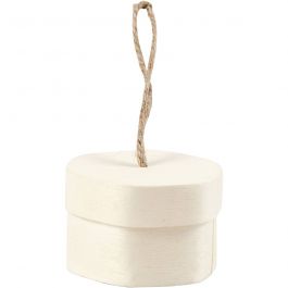 Boîte, H: 3cm, d 4,5cm, 3 pièces/ 1 Pq. [HOB-56562]