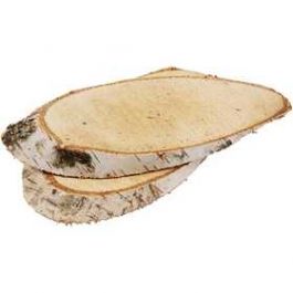 Houten schijven, circa 15x9 cm, dikte 15 mm, 7stuks [HOB567030]