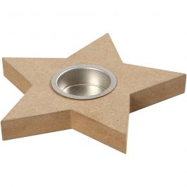 Bougeoir, H : 18 mm, d 15 cm, 1 pièce [HOB-56708]