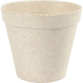 Pot de fleurs, H : 10 cm, d 11 cm, 1 pièce [HOB-56861]