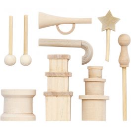 Kleine accessoires, L: 2-5,5 cm, 1 doos [HOB-56918]