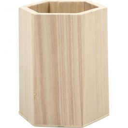 Pennenbakje, H: 10,5 cm, d 8 cm, 1 stuk [HOB-57450]