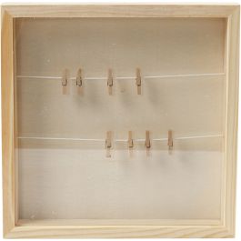 Cadre 3D, P: 35 mm, dim. 23x23cm, 1 pièce [HOB-57453]