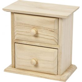 Commode, dim. 13x7,5x13cm, 1 pièce [HOB-57573]