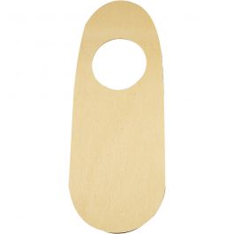 Deurhanger, afm 10x25 cm, 10 stuk/ 1 doos [HOB-577091]
