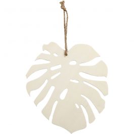 Blad, H: 20 cm, D: 3 mm, B: 19 cm, 1 stuk [HOB-57904]