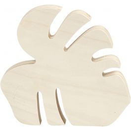 Feuille Monstera, H: 19cm, L: 20cm, 1 pièce [HOB-57908]