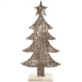 Kerstboom, H: 18 cm, B: 9 cm, 1 stuk [HOB-57924]