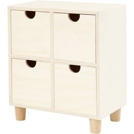 Commode, H: 23cm, P: 11,5cm, L: 20cm, 1 pièce [HOB-57945]
