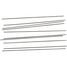 Tiges en métal, L: 20cm, d 2 mm, 10 pièces/ 1 Pq. [HOB-58026]